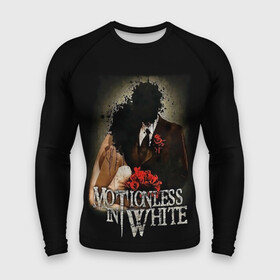 Мужской рашгард 3D с принтом Motionless in White в городе Новоалтайск,  |  | miw | motionless in white | гот | готик | готика | готы | группа | индастриал | крис моушнлесс | метал | металл | музыка | райан ситковски | рикки хоррор | черулли