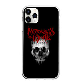 Чехол для iPhone 11 Pro матовый с принтом Motionless in White череп в городе Новоалтайск, Силикон |  | Тематика изображения на принте: miw | motionless in white | гот | готик | готика | готы | группа | индастриал | крис моушнлесс | метал | металл | музыка | райан ситковски | рикки хоррор | черулли