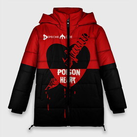 Женская зимняя куртка 3D с принтом Poison heart в городе Новоалтайск, верх — 100% полиэстер; подкладка — 100% полиэстер; утеплитель — 100% полиэстер | длина ниже бедра, силуэт Оверсайз. Есть воротник-стойка, отстегивающийся капюшон и ветрозащитная планка. 

Боковые карманы с листочкой на кнопках и внутренний карман на молнии | depeche mode | альтернативный | вестник моды | депеш мод | дэйв гаан | индастриал | клинок | красное | кровь капли | мартин гор | музыка | надпись | новая волна | нож | рок | сердце | синти поп | черное