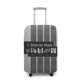 Чехол для чемодана 3D с принтом Группа Depeche Mode в городе Новоалтайск, 86% полиэфир, 14% спандекс | двустороннее нанесение принта, прорези для ручек и колес | depeche mode | альтернативный | вестник моды | депеш мод | дэйв гаан | индастриал | лента | мартин гор | музыка | надпись | новая волна | рок | синти поп | электроник | энди флетчер