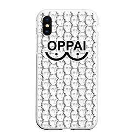 Чехол для iPhone XS Max матовый с принтом OPPAI в городе Новоалтайск, Силикон | Область печати: задняя сторона чехла, без боковых панелей | anime | onepunchman | oppai | saitama | аниме | ванпанчмен | сайтама