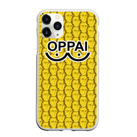 Чехол для iPhone 11 Pro Max матовый с принтом OPPAI в городе Новоалтайск, Силикон |  | Тематика изображения на принте: anime | onepunchman | saitama | аниме | ванпанчмен | сайтама