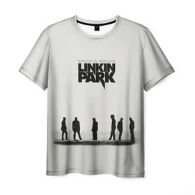 Мужская футболка 3D с принтом Группа Linkin Park в городе Новоалтайск, 100% полиэфир | прямой крой, круглый вырез горловины, длина до линии бедер | Тематика изображения на принте: bennington | chester | linkin park | альтернативный метал | альтернативный рок | беннингтон | группа | линкин парк | музыкант | ню метал | певец | рок | рэп | рэп рок | честер | электроник рок