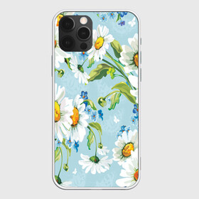Чехол для iPhone 12 Pro с принтом РОМАШКИ | ЦВЕТЫ | 8 МАРТА в городе Новоалтайск, силикон | область печати: задняя сторона чехла, без боковых панелей | абстракция | геометрия | девушкам | красота | лето | листья | модные | осень | прикольные картинки | природа | растения | розы | ромашки | тренды | тюльпаны | узоры | цветы