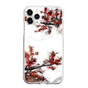 Чехол для iPhone 11 Pro Max матовый с принтом САКУРА в городе Новоалтайск, Силикон |  | blossom | flower | бабочки | весна | лето | природа | расцвет | цвет | цветение | цветковое растение | цветок