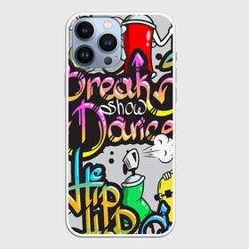Чехол для iPhone 13 Pro Max с принтом Graffiti в городе Новоалтайск,  |  | Тематика изображения на принте: break | dance | graffiti | hip hop | rap | граффити | рэп | скейтборд | хип хоп