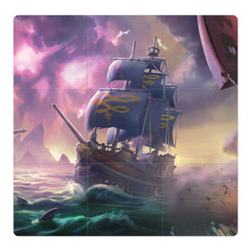 Магнитный плакат 3Х3 с принтом Sea of thieves в городе Новоалтайск, Полимерный материал с магнитным слоем | 9 деталей размером 9*9 см | sea of thieves