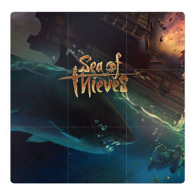 Магнитный плакат 3Х3 с принтом Sea of thieves в городе Новоалтайск, Полимерный материал с магнитным слоем | 9 деталей размером 9*9 см | sea of thieves