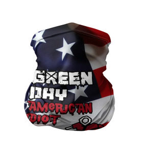 Бандана-труба 3D с принтом Green Day American Idiot в городе Новоалтайск, 100% полиэстер, ткань с особыми свойствами — Activecool | плотность 150‒180 г/м2; хорошо тянется, но сохраняет форму | american idiot | green day | альтернативный | билли джо армстронг | грин дей | группа | зелёный день | майк дёрнт | музыка | панк | поп | поппанк | рок | сша | тре кул | флаг