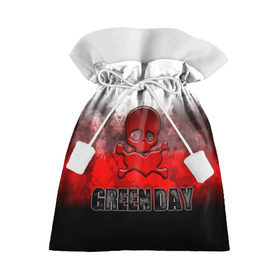 Подарочный 3D мешок с принтом Череп и сердце Green Day в городе Новоалтайск, 100% полиэстер | Размер: 29*39 см | american idiot | green day | альтернативный | билли джо армстронг | грин дей | группа | зелёный день | кости | майк дёрнт | музыка | надпись | панк | поп | поппанк | рок | тре кул | флаг | череп