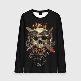 Мужской лонгслив 3D с принтом Abney Park в городе Новоалтайск, 100% полиэстер | длинные рукава, круглый вырез горловины, полуприлегающий силуэт | 