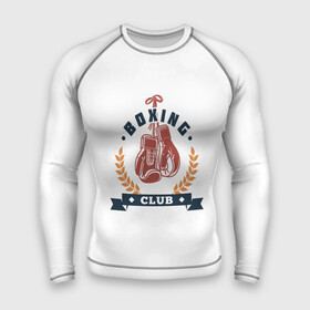 Мужской рашгард 3D с принтом BOXING CLUB в городе Новоалтайск,  |  | бокс | звезды | клуб | перчатки | чемпион