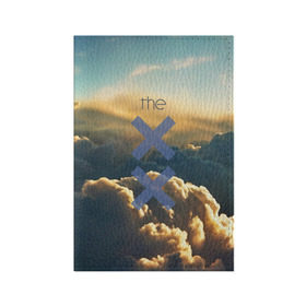 Обложка для паспорта матовая кожа с принтом The XX в городе Новоалтайск, натуральная матовая кожа | размер 19,3 х 13,7 см; прозрачные пластиковые крепления | the xx | xx | инди поп