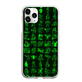 Чехол для iPhone 11 Pro матовый с принтом Персонажи Fallout в городе Новоалтайск, Силикон |  | fallout | паттерн | стикеры | фалаут | фоллаут
