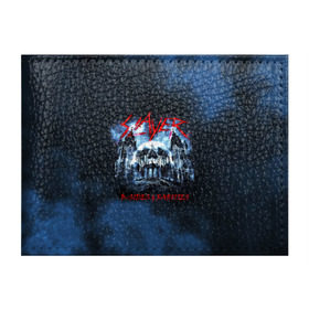 Обложка для студенческого билета с принтом Череп Slayer в городе Новоалтайск, натуральная кожа | Размер: 11*8 см; Печать на всей внешней стороне | slayer | группа | гэри холт | замок | керри кинг | метал | музыка | песни | пол бостаф | рок | слеар | слеер | слеяр | том арайа | трэш метал | тяжелый рок | хеви метал | череп