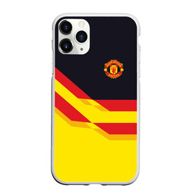 Чехол для iPhone 11 Pro Max матовый с принтом Manchester United в городе Новоалтайск, Силикон |  | манчестер юнайтед | эмблема