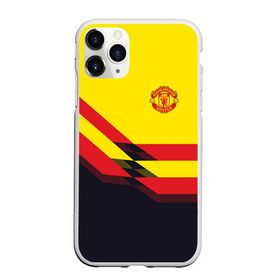 Чехол для iPhone 11 Pro матовый с принтом Manchester United #5 в городе Новоалтайск, Силикон |  | манчестер юнайтед | эмблема