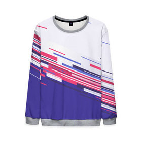 Мужской свитшот 3D с принтом Black Milk Swipe Sport в городе Новоалтайск, 100% полиэстер с мягким внутренним слоем | круглый вырез горловины, мягкая резинка на манжетах и поясе, свободная посадка по фигуре | Тематика изображения на принте: hip hop | rap | sport | street | swag | urban | workout | баскетбол | бег | геометрия | дизайн | мода | полосы | рэп | спорт | стиль | тренд | тренировка | улица | фитнес | футбол | хип хоп