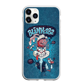 Чехол для iPhone 11 Pro Max матовый с принтом Заяц Blink-182 в городе Новоалтайск, Силикон |  | blink | альтернативный рок | блинк | группа | марк хоппус | музыка | мэтт скиба | надпись | панк | панк рок | песни | поп панк | рок | скейт панк | смайл | смайлик | трэвис баркер