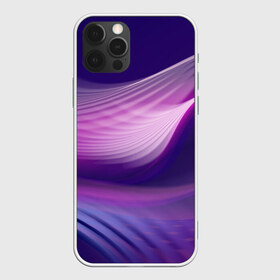 Чехол для iPhone 12 Pro Max с принтом Фиолетовые Волны в городе Новоалтайск, Силикон |  | Тематика изображения на принте: линии | узоры | фиолетовый | цвет
