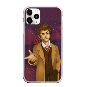Чехол для iPhone 11 Pro матовый с принтом 10 Доктор в городе Новоалтайск, Силикон |  | doctor who | tardis | доктор кто | тардис