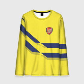Мужской лонгслив 3D с принтом Арсенал / FC Arsenal 2018 #2 в городе Новоалтайск, 100% полиэстер | длинные рукава, круглый вырез горловины, полуприлегающий силуэт | fc | fc arsenal | fly emirates | ronaldo | абстракция | арсенал | геометрия | зож | клуб | линии | мода | модные | мяч | реал | спорт | спортивные | стиль | тренды | футбол | футбольный клуб | экстрим | эмблема