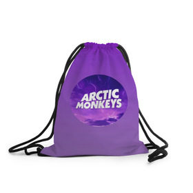 Рюкзак-мешок 3D с принтом Arctic Monkeys в городе Новоалтайск, 100% полиэстер | плотность ткани — 200 г/м2, размер — 35 х 45 см; лямки — толстые шнурки, застежка на шнуровке, без карманов и подкладки | Тематика изображения на принте: алекс тёрнер | арктик | арктические мартышки | гаражный | группа | джейми кук | инди рок | манкис | музыка | мэтт хелдер | ник о мэлли | обезьяна | постпанк ривайвл | психоделический | рок