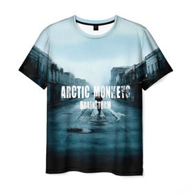 Мужская футболка 3D с принтом Arctic Monkeys brainstorm в городе Новоалтайск, 100% полиэфир | прямой крой, круглый вырез горловины, длина до линии бедер | алекс тёрнер | арктик | арктические мартышки | гаражный | группа | джейми кук | инди рок | манкис | музыка | мэтт хелдер | ник о мэлли | обезьяна | постпанк ривайвл | психоделический | рок
