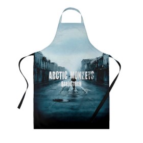 Фартук 3D с принтом Arctic Monkeys brainstorm в городе Новоалтайск, 100% полиэстер | общий размер — 65 х 85 см, ширина нагрудника — 26 см, горловина — 53 см, длина завязок — 54 см, общий обхват в поясе — 173 см. Принт на завязках и на горловине наносится с двух сторон, на основной части фартука — только с внешней стороны | алекс тёрнер | арктик | арктические мартышки | гаражный | группа | джейми кук | инди рок | манкис | музыка | мэтт хелдер | ник о мэлли | обезьяна | постпанк ривайвл | психоделический | рок