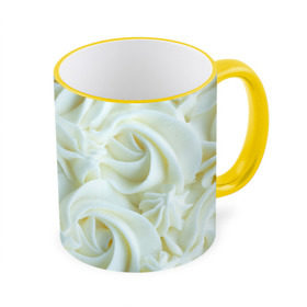 Кружка с принтом Milk Flowers в городе Новоалтайск, керамика | ёмкость 330 мл | cream | flower | ice | ice cream | milk | белый | девушкам | зефир | лепестки.молоко | мода | модные | мороженное | надписи | подарок | прикольные надписи | сливки | тренды