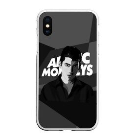 Чехол для iPhone XS Max матовый с принтом Солист Arctic Monkeys в городе Новоалтайск, Силикон | Область печати: задняя сторона чехла, без боковых панелей | arc | алекс тёрнер | арктик | арктические мартышки | гаражный | группа | джейми кук | инди рок | манкис | музыка | мэтт хелдер | ник о мэлли | обезьяна | постпанк ривайвл | психоделический | рок