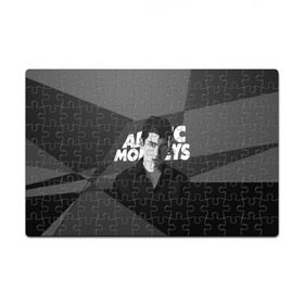 Пазл магнитный 126 элементов с принтом Солист Arctic Monkeys в городе Новоалтайск, полимерный материал с магнитным слоем | 126 деталей, размер изделия —  180*270 мм | Тематика изображения на принте: arc | алекс тёрнер | арктик | арктические мартышки | гаражный | группа | джейми кук | инди рок | манкис | музыка | мэтт хелдер | ник о мэлли | обезьяна | постпанк ривайвл | психоделический | рок