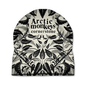 Шапка 3D с принтом Arctic Monkeys природа в городе Новоалтайск, 100% полиэстер | универсальный размер, печать по всей поверхности изделия | алекс тёрнер | арктик | арктические мартышки | гаражный | группа | джейми кук | инди рок | манкис | музыка | мэтт хелдер | ник о мэлли | обезьяна | постпанк ривайвл | психоделический | рок