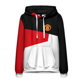 Мужская толстовка 3D с принтом Manchester United 2018 #12 в городе Новоалтайск, 100% полиэстер | двухслойный капюшон со шнурком для регулировки, мягкие манжеты на рукавах и по низу толстовки, спереди карман-кенгуру с мягким внутренним слоем. | Тематика изображения на принте: emirates | fc | manchester united | абстракция | геометрия | зож | клуб | линии | манчестер юнайтед | модные | мяч | россии | спорт | спортивные | стиль | тренды | футбол | футбольный клуб | экстрим | эмблема