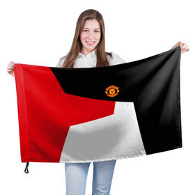 Флаг 3D с принтом Manchester United 2018 #12 в городе Новоалтайск, 100% полиэстер | плотность ткани — 95 г/м2, размер — 67 х 109 см. Принт наносится с одной стороны | emirates | fc | manchester united | абстракция | геометрия | зож | клуб | линии | манчестер юнайтед | модные | мяч | россии | спорт | спортивные | стиль | тренды | футбол | футбольный клуб | экстрим | эмблема