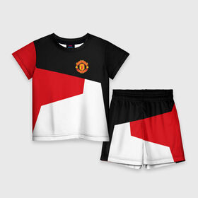 Детский костюм с шортами 3D Manchester United 2018 12: в городе Новоалтайск, | | emirates | fc | manchester united | абстракция | геометрия | зож | клуб | линии | манчестер юнайтед | модные | мяч | россии | спорт | спортивные | стиль | тренды | футбол | футбольный клуб | экстрим | эмблема