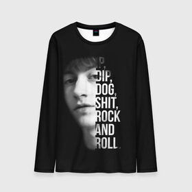 Мужской лонгслив 3D с принтом Солист Arctic Monkeys в городе Новоалтайск, 100% полиэстер | длинные рукава, круглый вырез горловины, полуприлегающий силуэт | 