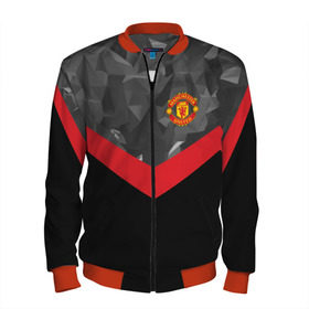 Мужской бомбер 3D с принтом Manchester United 2018 #14 в городе Новоалтайск, 100% полиэстер | застегивается на молнию, по бокам два кармана без застежек, по низу бомбера и на воротнике - эластичная резинка | emirates | fc | manchester united | абстракция | геометрия | зож | клуб | линии | манчестер юнайтед | модные | мяч | россии | спорт | спортивные | стиль | тренды | футбол | футбольный клуб | экстрим | эмблема