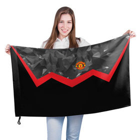 Флаг 3D с принтом Manchester United 2018 #14 в городе Новоалтайск, 100% полиэстер | плотность ткани — 95 г/м2, размер — 67 х 109 см. Принт наносится с одной стороны | emirates | fc | manchester united | абстракция | геометрия | зож | клуб | линии | манчестер юнайтед | модные | мяч | россии | спорт | спортивные | стиль | тренды | футбол | футбольный клуб | экстрим | эмблема