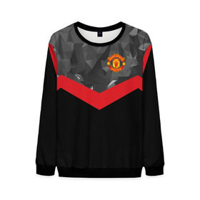 Мужской свитшот 3D с принтом Manchester United 2018 #14 в городе Новоалтайск, 100% полиэстер с мягким внутренним слоем | круглый вырез горловины, мягкая резинка на манжетах и поясе, свободная посадка по фигуре | Тематика изображения на принте: emirates | fc | manchester united | абстракция | геометрия | зож | клуб | линии | манчестер юнайтед | модные | мяч | россии | спорт | спортивные | стиль | тренды | футбол | футбольный клуб | экстрим | эмблема