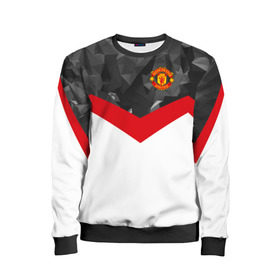 Детский свитшот 3D с принтом Manchester United 2018 #16 в городе Новоалтайск, 100% полиэстер | свободная посадка, прямой крой, мягкая тканевая резинка на рукавах и понизу свитшота | emirates | fc | manchester united | абстракция | геометрия | зож | клуб | линии | манчестер юнайтед | модные | мяч | россии | спорт | спортивные | стиль | тренды | футбол | футбольный клуб | экстрим | эмблема