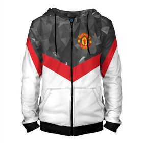 Мужская толстовка 3D на молнии с принтом Manchester United 2018 #16 в городе Новоалтайск, 100% полиэстер | длина до линии бедра, манжеты и пояс оформлены мягкой тканевой резинкой, двухслойный капюшон со шнурком для регулировки, спереди молния, по бокам два кармана | emirates | fc | manchester united | абстракция | геометрия | зож | клуб | линии | манчестер юнайтед | модные | мяч | россии | спорт | спортивные | стиль | тренды | футбол | футбольный клуб | экстрим | эмблема