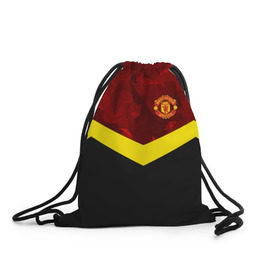 Рюкзак-мешок 3D с принтом Manchester United 2018 #17 в городе Новоалтайск, 100% полиэстер | плотность ткани — 200 г/м2, размер — 35 х 45 см; лямки — толстые шнурки, застежка на шнуровке, без карманов и подкладки | Тематика изображения на принте: emirates | fc | manchester united | абстракция | геометрия | зож | клуб | линии | манчестер юнайтед | модные | мяч | россии | спорт | спортивные | стиль | тренды | футбол | футбольный клуб | экстрим | эмблема