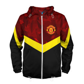 Мужская ветровка 3D с принтом Manchester United 2018 #17 в городе Новоалтайск, 100% полиэстер | подол и капюшон оформлены резинкой с фиксаторами, два кармана без застежек по бокам, один потайной карман на груди | Тематика изображения на принте: emirates | fc | manchester united | абстракция | геометрия | зож | клуб | линии | манчестер юнайтед | модные | мяч | россии | спорт | спортивные | стиль | тренды | футбол | футбольный клуб | экстрим | эмблема