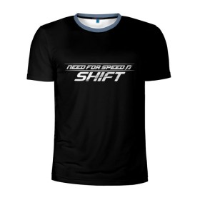 Мужская футболка 3D спортивная с принтом Need For Speed: SHIFT в городе Новоалтайск, 100% полиэстер с улучшенными характеристиками | приталенный силуэт, круглая горловина, широкие плечи, сужается к линии бедра | Тематика изображения на принте: car | crew | dirt | forza | grid | nfs | race | гонки | машина | нфс