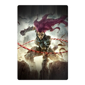 Магнитный плакат 2Х3 с принтом Darksiders 3 в городе Новоалтайск, Полимерный материал с магнитным слоем | 6 деталей размером 9*9 см | Тематика изображения на принте: darksiders