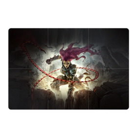 Магнитный плакат 3Х2 с принтом Darksiders 3 в городе Новоалтайск, Полимерный материал с магнитным слоем | 6 деталей размером 9*9 см | Тематика изображения на принте: darksiders