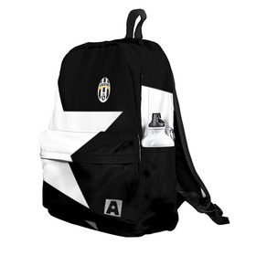 Рюкзак 3D с принтом Juventus | Ювентус 2018 в городе Новоалтайск, 100% полиэстер | лямки с регулируемой длиной, сверху петелька, чтобы рюкзак можно было повесить на вешалку. Основное отделение закрывается на молнию, как и внешний карман. Внутри два дополнительных кармана, один из которых закрывается на молнию. По бокам два дополнительных кармашка | fly emirates | juventus | ronaldo | клуб | линии | мода | модные | мяч | реал мадрид | спорт | спортивные | стиль | футбол | футбольный клуб | экстрим | эмблема | ювентус