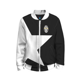 Детский бомбер 3D с принтом Juventus | Ювентус 2018 в городе Новоалтайск, 100% полиэстер | застегивается на молнию, по бокам два кармана без застежек, мягкие манжеты, по низу бомбера и на воротнике — эластичная резинка | fly emirates | juventus | ronaldo | клуб | линии | мода | модные | мяч | реал мадрид | спорт | спортивные | стиль | футбол | футбольный клуб | экстрим | эмблема | ювентус