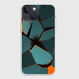 Чехол для iPhone 13 mini с принтом Нано в городе Новоалтайск,  |  | abstraction | абстракция | геометрия | грани | полигоны | сочетания | треугольники